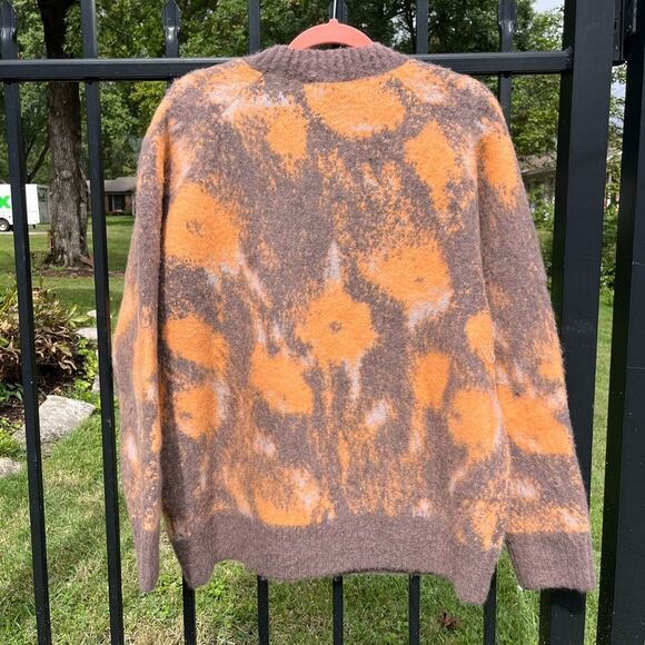 COS Abstract Floral Jacquard Sweater NWT - Picture 7 of 9